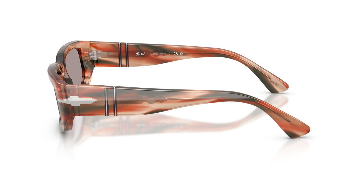 Persol Mel 0PO3385S 123353 53 Striped Red & Green/ Violet