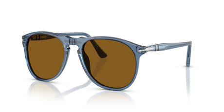 Persol 0PO9649S 121833 55 Transparent Navy/ Crystal Brown