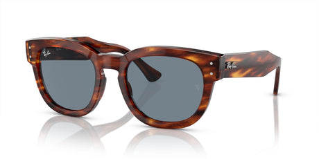 Ray-Ban Mega Hawkeye 0RB0298SF 954/62 53 Striped Havana/ Blue 53 / Crystal / Acetate / Propionate