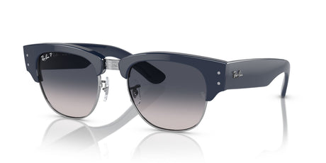 Ray-Ban Mega Clubmaster 0RB0316S 136678 53 Blue On Silver/ Blue 53 / Crystal / Propionate / Propionate