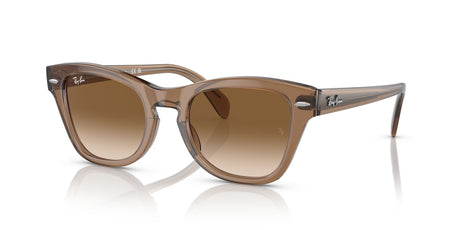 RB 0707SF Ray-Ban  Transparent Light Brown / Brown 53 53 / Crystal / Propionate / Propionate