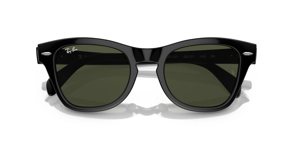 Ray-Ban0RB0707SF 901/31 53 Black/ Green