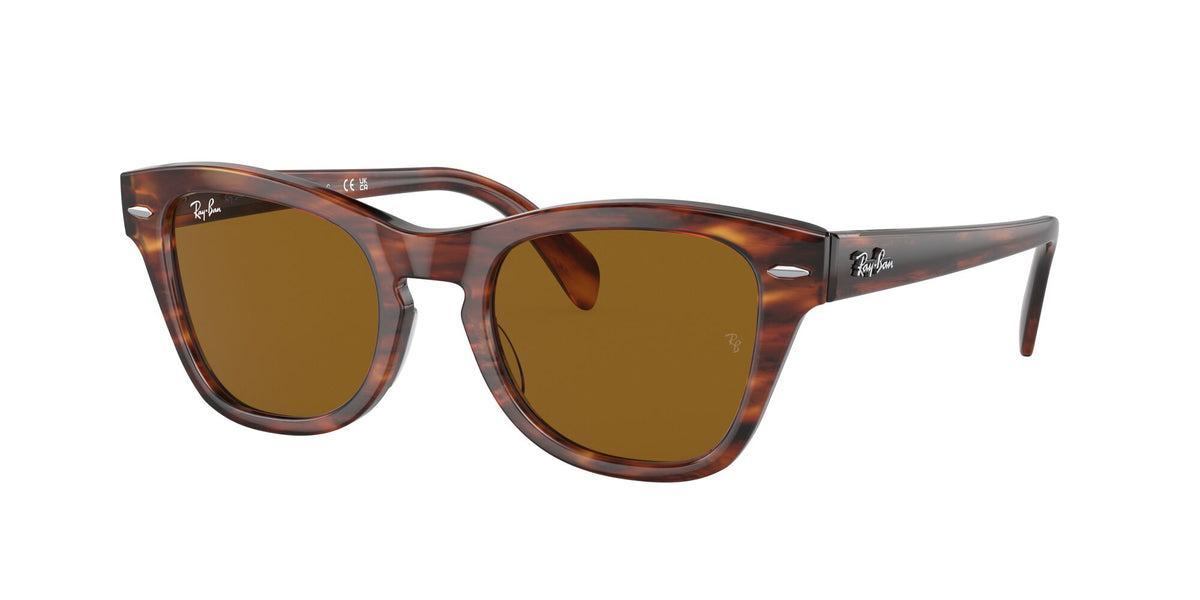 Ray-Ban0RB0707SF 954/33 53 Striped Havana/ Brown