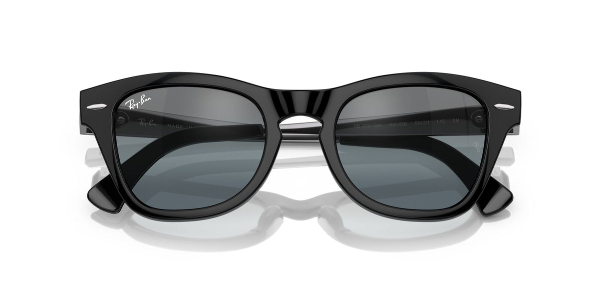 Ray-Ban0RB0707SM 901/G6 53 Black/ Blue Vintage