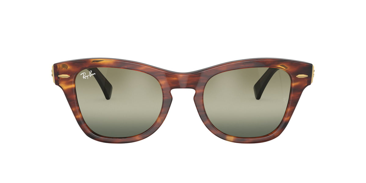 Ray-Ban0RB0707SM 954/G4 53 Striped Havana/ Green 53 / Crystal / Propionate / Aluminium
