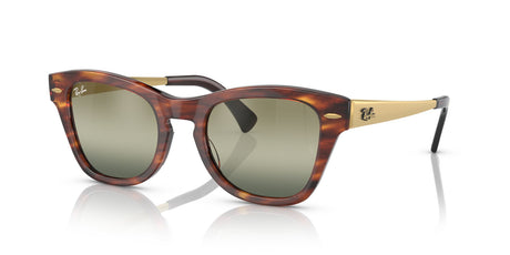 Ray-Ban  0RB0707SM 954/G4 53 Striped Havana/ Green 53 / Crystal / Propionate / Aluminium