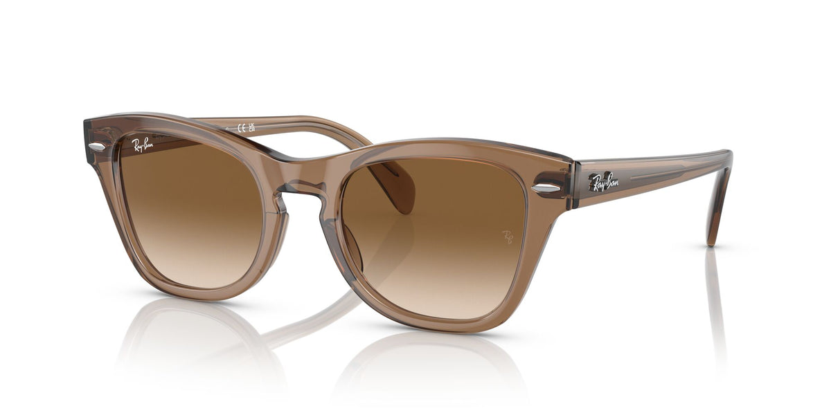 Ray-Ban0RB0707S 664051 53 Transparent Light Brown/ Brown