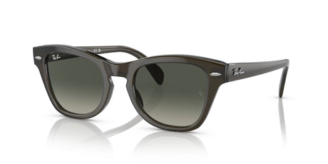Ray-Ban  0RB0707S 664271 50 Transparent Olive Green/ Grey 50 / Crystal / Propionate / Acetate