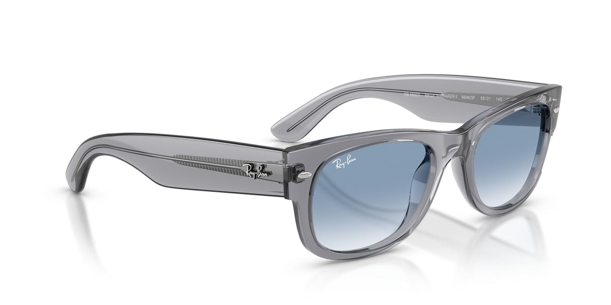 Ray-Ban 0RB0832S68463F55 Grey/ Clear Gradient Blue