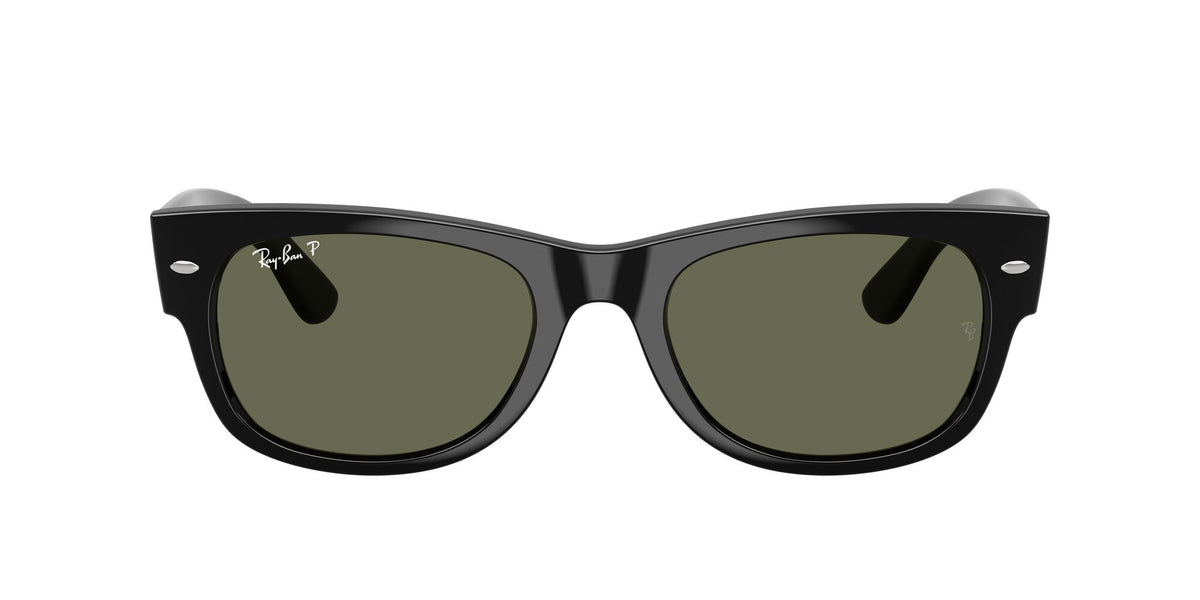 Ray-Ban 0RB0832S901/5855 Mega Wayfarer II Black/ Green Polarized