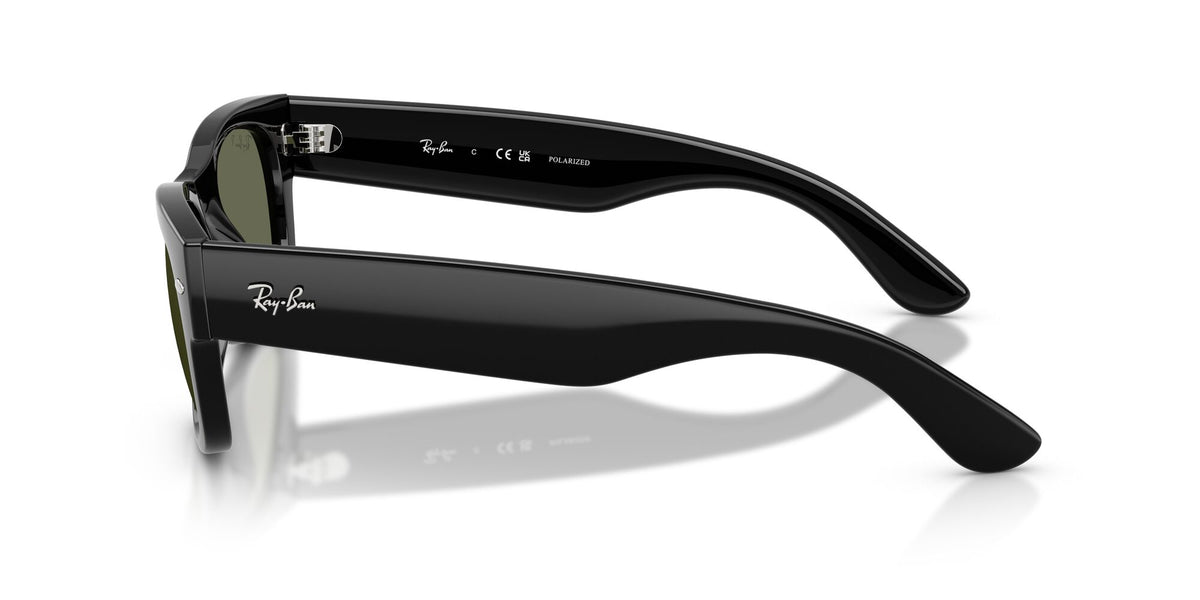 Ray-Ban 0RB0832S901/5855 Mega Wayfarer II Black/ Green Polarized