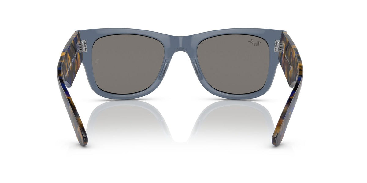 RB 0840SF Ray-Ban Mega Wayfarer Transparent Dark Blue / Blue 52 52 / Crystal / Propionate / Propionate
