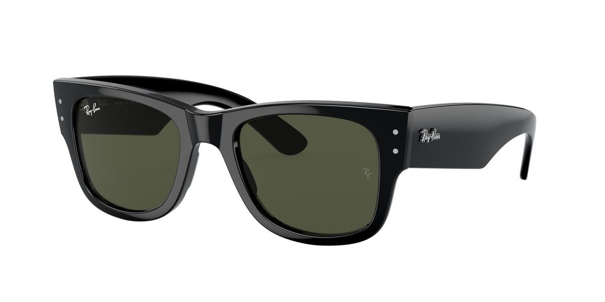 Ray-Ban Mega Wayfarer 0RB0840S 901/31 51 Black/ Green