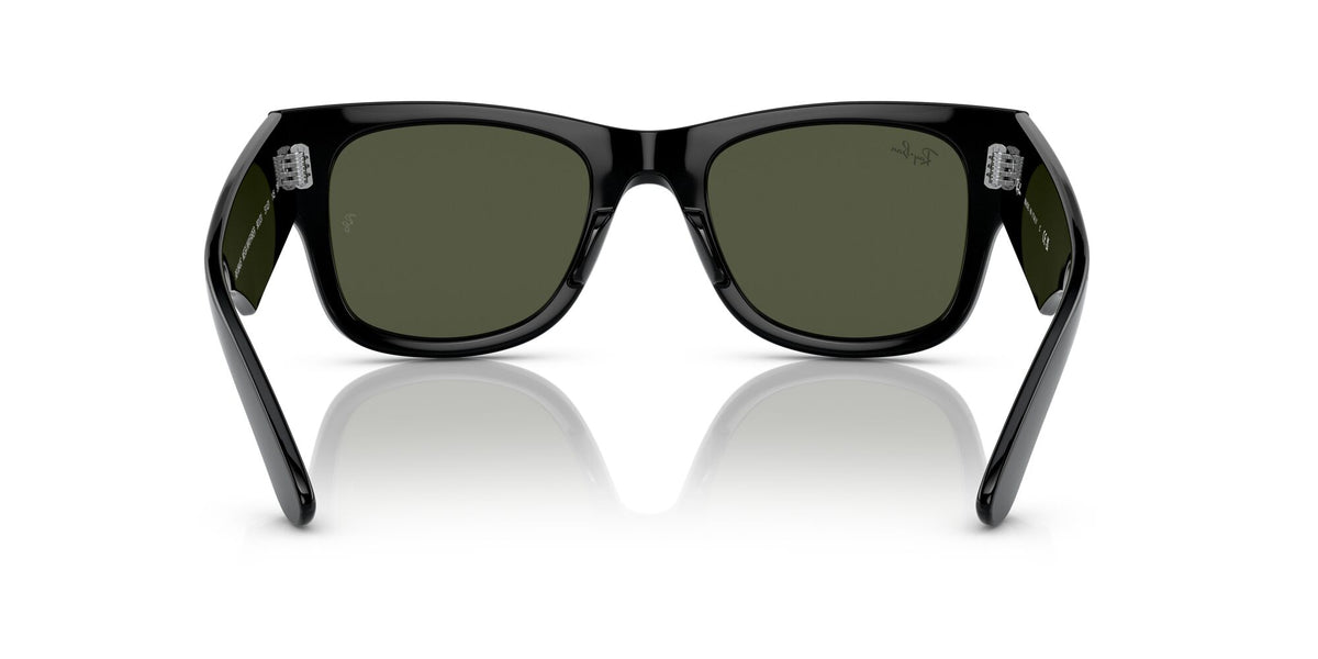 Ray-Ban Mega Wayfarer 0RB0840S 901/31 51 Black/ Green