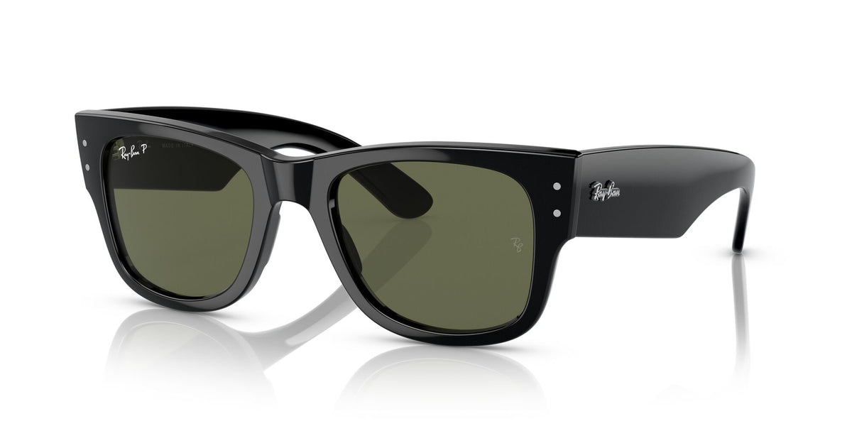 Ray-Ban Mega Wayfarer 0RB0840S 901/58 51 Black/ Green