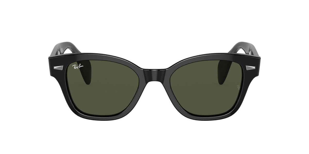 Ray-Ban0RB0880SF 901/31 53 Black/ Green