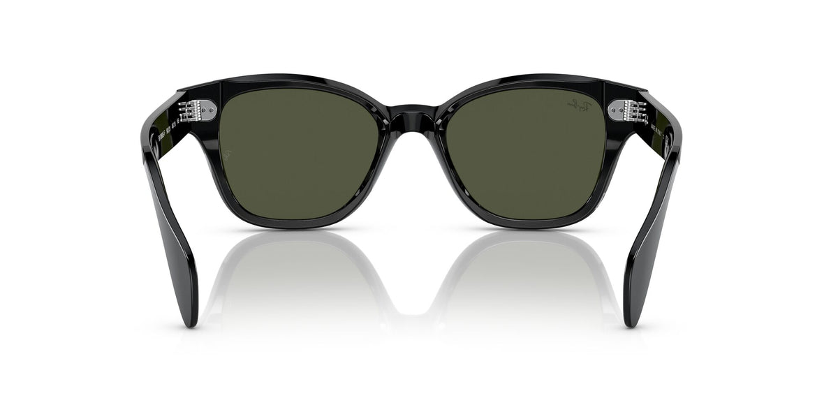 Ray-Ban0RB0880SF 901/31 53 Black/ Green