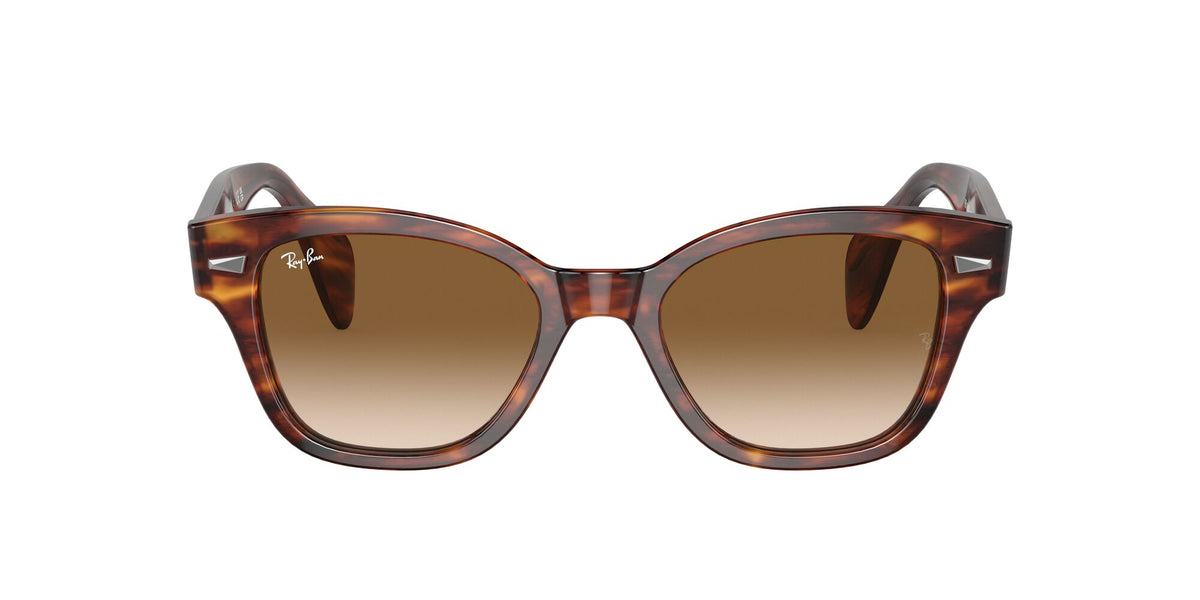 Ray-Ban0RB0880SF 954/51 53 Striped Havana/ Brown