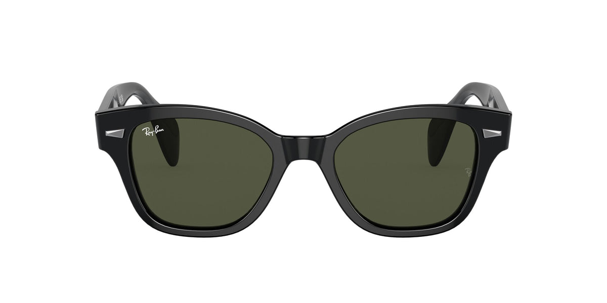 Ray-Ban0RB0880S 901/31 52 Black/ Green
