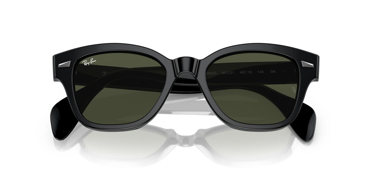 Ray-Ban0RB0880S 901/31 52 Black/ Green