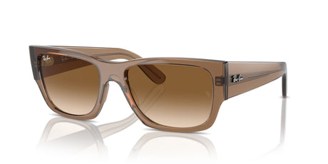 Ray-Ban Carlos 0RB0947S 664051 56 Transparent Light Brown/ Clear & Brown