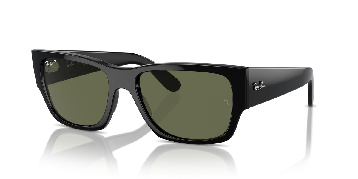 Ray-Ban Carlos 0RB0947S 901/58 56 Black/ Green