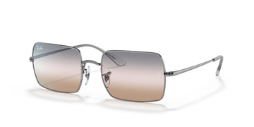 RB 1969 Ray-Ban Rectangle Gunmetal /  Pink Gradient Grey 54 54 / Crystal / Metal