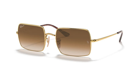 Ray-Ban Rectangle 0RB1969 9147M2 54 Gold/ Brown