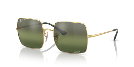 Ray-Ban Square 0RB1971 001/G4 54 Gold/ Green 54 / Crystal / Metal / Metal