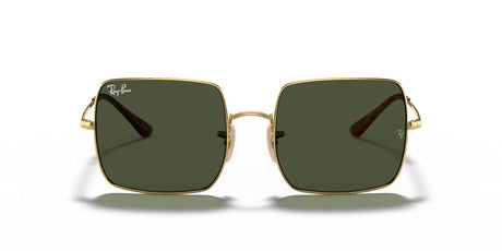 Ray-Ban Square 0RB1971 914731 54 Gold/ Green 54 / Crystal / Metal / Metal