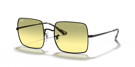 RB 1971 Ray-Ban Square Black /  Photo Yellow Gradient Green 54 54 / Crystal / Metal