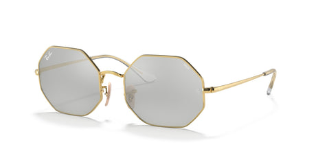 RB 1972 Ray-Ban Octagon Gold / Photo Grey Mirror Grey 54 54 / Crystal / Metal / Metal
