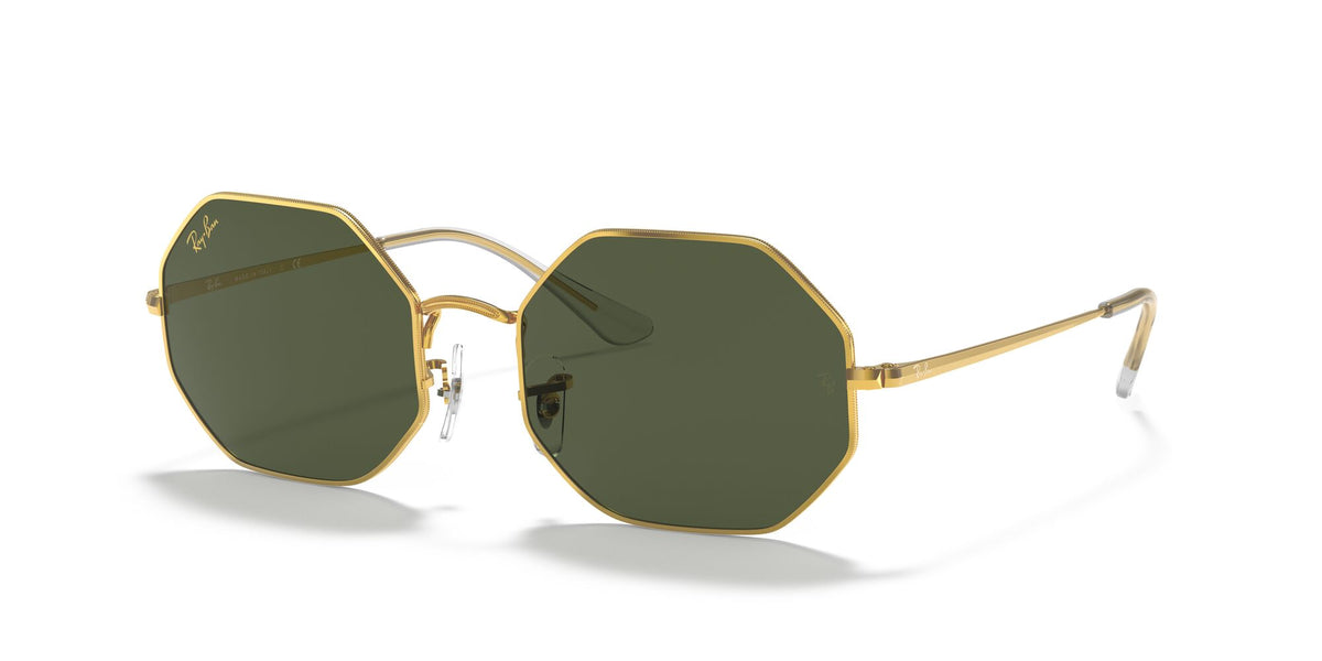 Ray-Ban Octagon 0RB1972 919631 54 Gold/ Green 54 / Crystal / Metal / Metal
