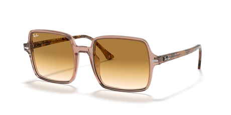 Ray-Ban Square Ii 0RB1973 128151 53 Transparent Brown/ Light Brown Gradient 53 / Crystal / Acetate / Acetate