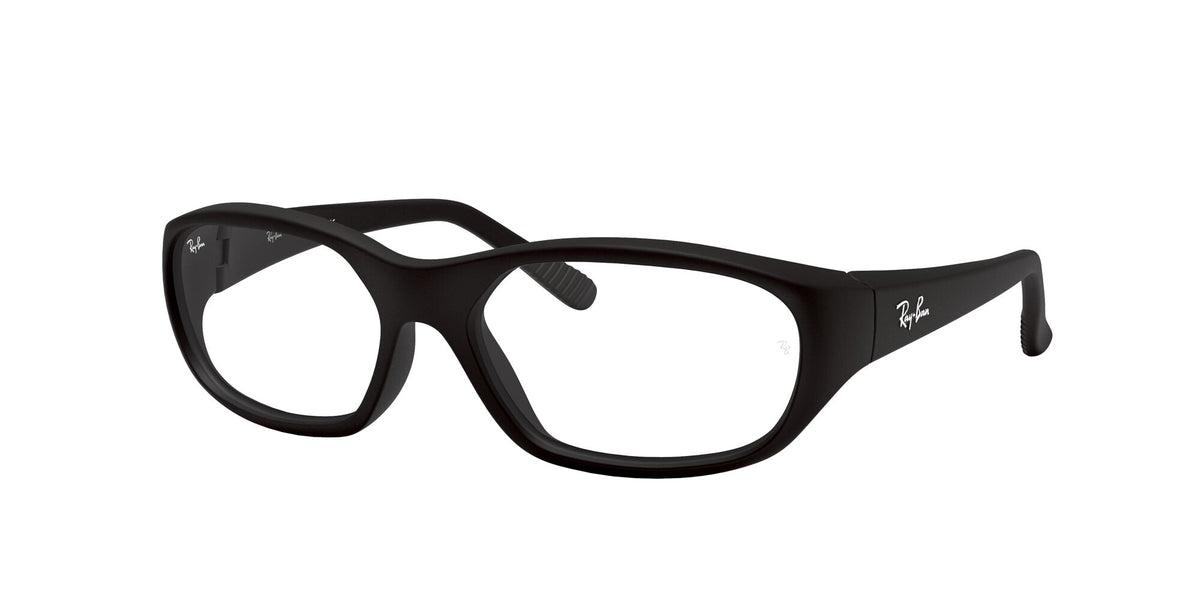 RB 2016 Ray-Ban Daddy-O Black / Clear with Blue Light Filter 59 59 / Crystal / Nylon / Nylon