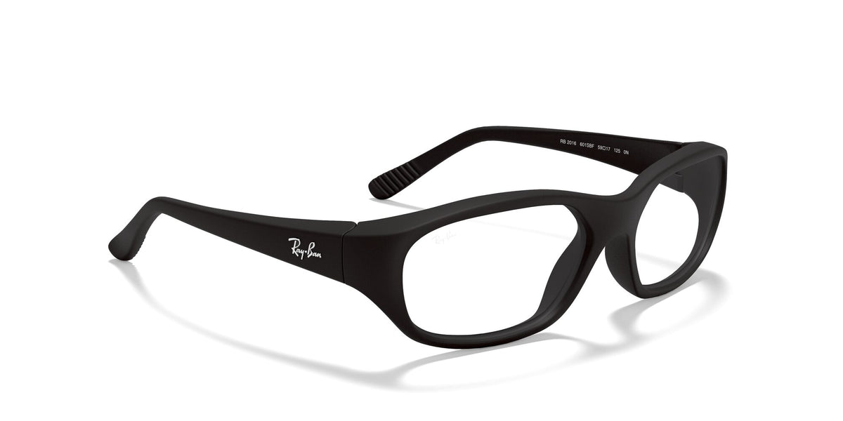 RB 2016 Ray-Ban Daddy-O Black / Clear with Blue Light Filter 59 59 / Crystal / Nylon / Nylon