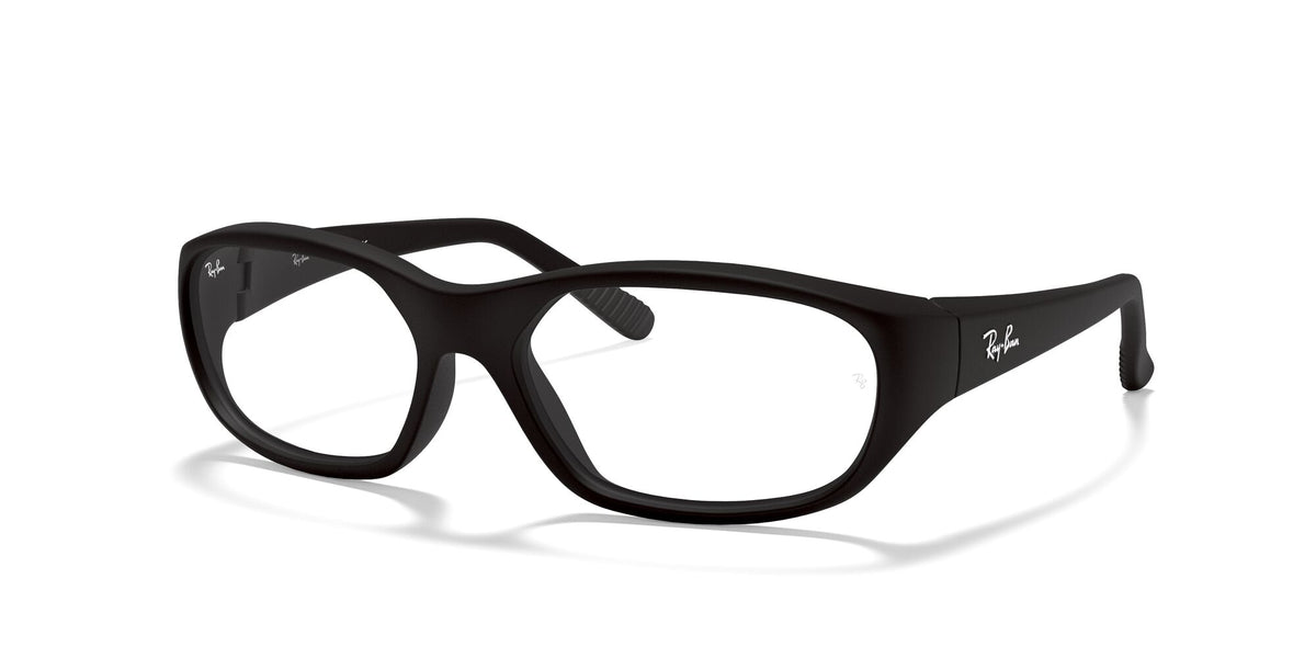 RB 2016 Ray-Ban Daddy-O Black / Clear with Blue Light Filter 59 59 / Crystal / Nylon / Nylon