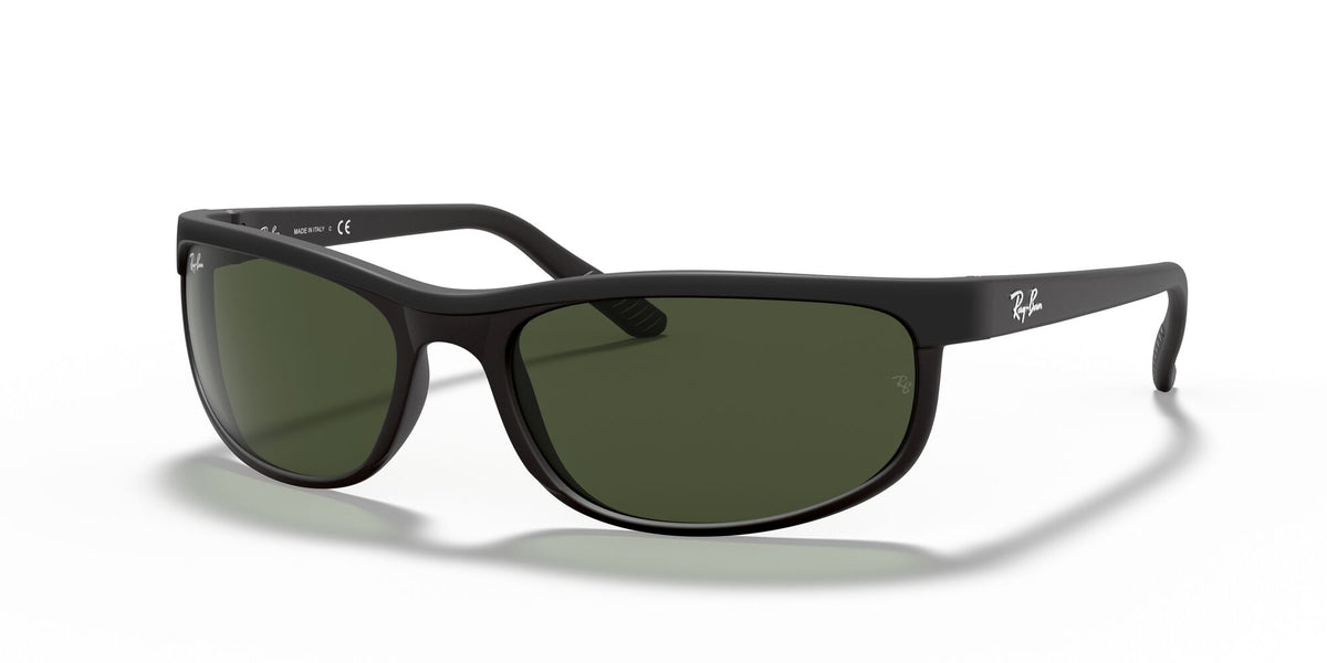 Ray-Ban Predator 2 0RB2027 W1847 62 Black/ Green Classic G-15 62 / Crystal / Nylon / Nylon