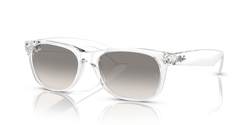 Ray-Ban New Wayfarer 0RB2132 677432 55 Transparent/ Clear Grey