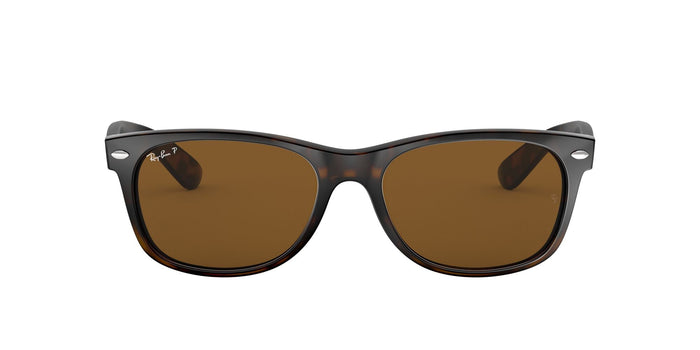 Ray-Ban New Wayfarer 0RB2132 902/57 55 Tortoise/ Brown - Blue Star Eyewear