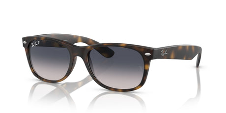 Ray-Ban New Wayfarer Low Bridge Fit 0RB2132F 865/78 55 Havana/ Blue