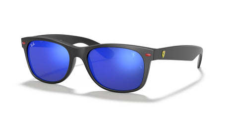 Ray-Ban Ferrari Collection 0RB2132M F60268 55 Black/ Blue Mirror