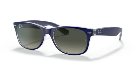 Ray-Ban New Wayfarer 0RB2132 605371 55 Blue/ Grey 55 / Crystal / Nylon / Nylon