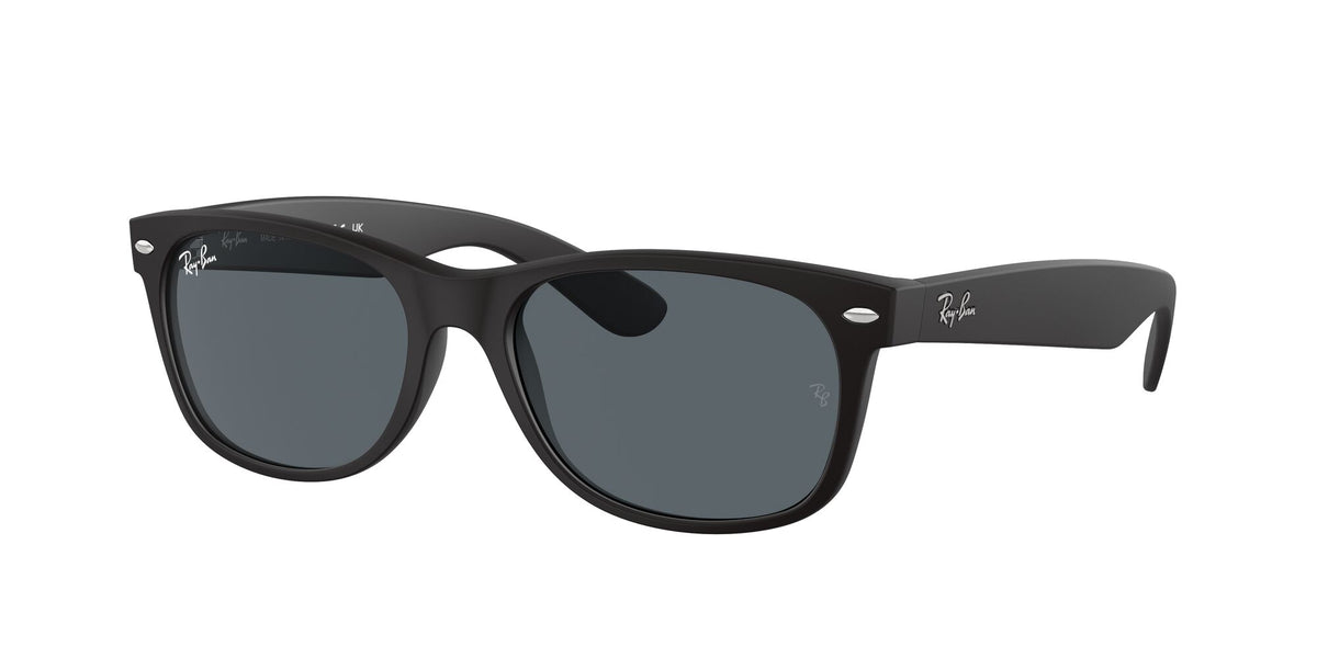 Ray-Ban New Wayfarer 0RB2132 622/R5 55 Black/ Blue