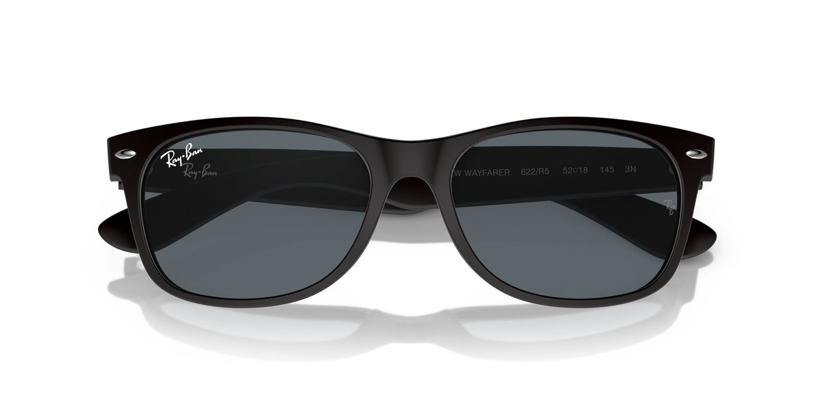 Ray-Ban New Wayfarer 0RB2132 622/R5 55 Black/ Blue