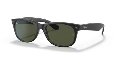 Ray-Ban New Wayfarer 0RB2132 622 58 Matte Black/ Green