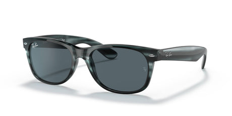 RB 2132 Ray-Ban New Wayfarer Striped Blue Havana /  Blue 55 55 / Crystal / Plastic
