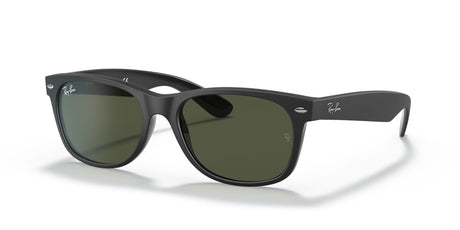 Ray-Ban New Wayfarer 0RB2132 646231 55 Black/ Green 55 / Crystal / Nylon / Nylon