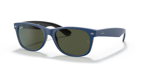 Ray-Ban New Wayfarer 0RB2132 646331 55 Blue/ Green 55 / Crystal / Nylon / Nylon