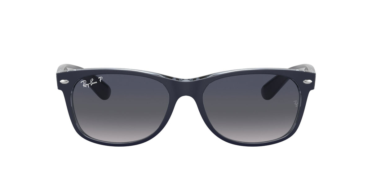 Ray-Ban New Wayfarer 0RB2132 660778 55 Blue/ Blue Gradient 55 / Crystal / Nylon / Nylon